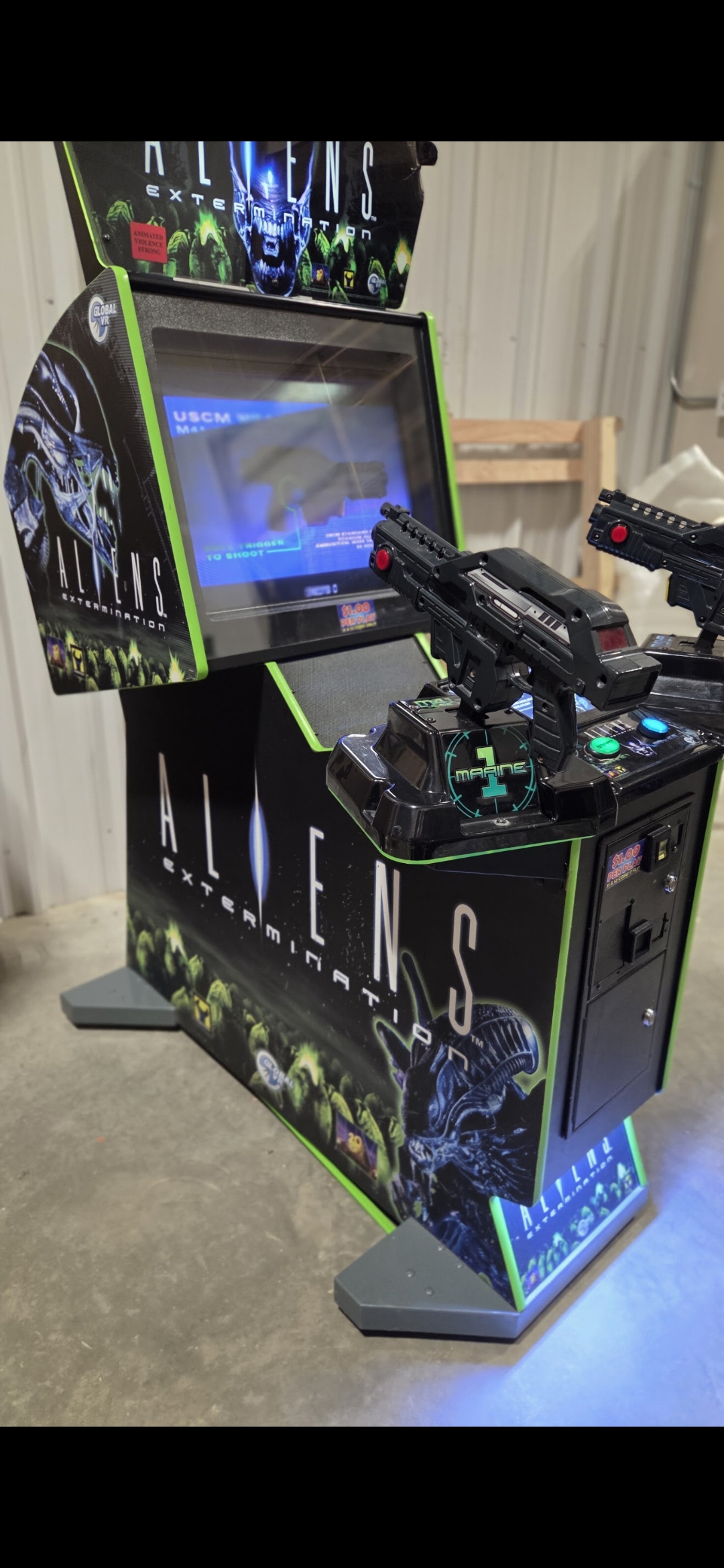 Aliens Extermination Arcade Game