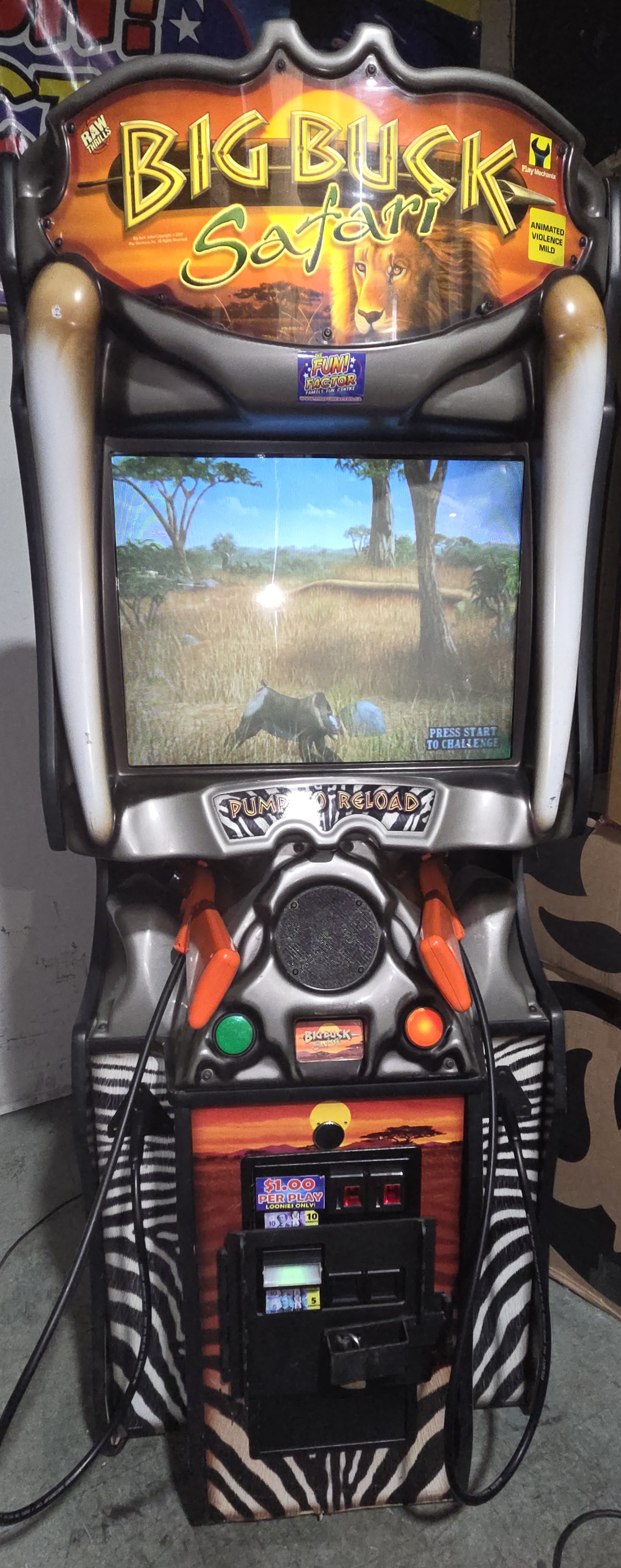 Big Buck Safari Arcade Game