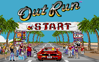 Sega Outrun Upright Arcade